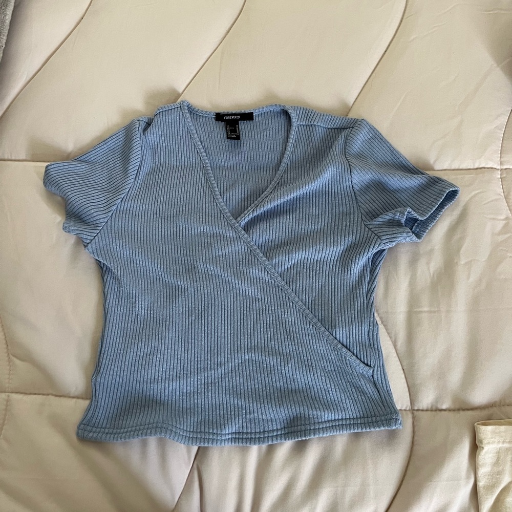 Light blue FOREVER21 shirt
